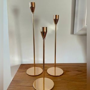 Candle Holders, Set of 3